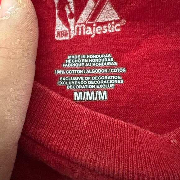 Dwayne Wade  Miami heat t shirt mens M  majestic - Picture 4 of 5